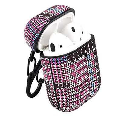 TERRATEC AirBox Étui en Tissu Grain 2 pour Apple AirPods Rose