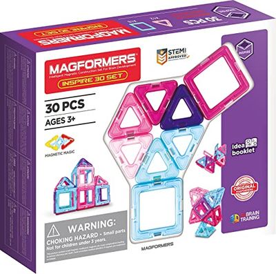 Magformers - 2042633 - Jeu De Construction - Inspire - 30 Pièces - version import