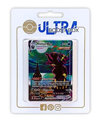 Noctali VMAX (Umbreon VMAX) 215/192 Single Strike Alternative Shiny Alternative - Ultraboost X Epée et Bouclier 7 Évolution Céleste - Box med 10 franska Pokémon-kort