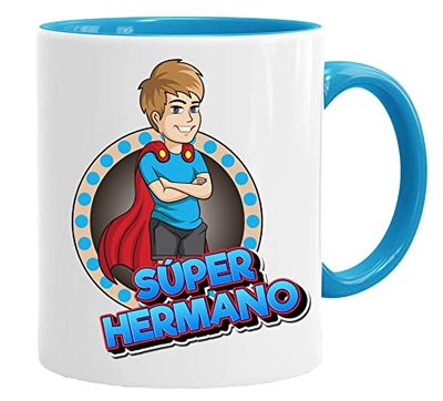 Superhero Tasse à thé en céramique 350 ml Cadeau original et amusant