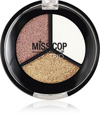 Miss Cop Trio Eye Shadow, Macchiato 3 g