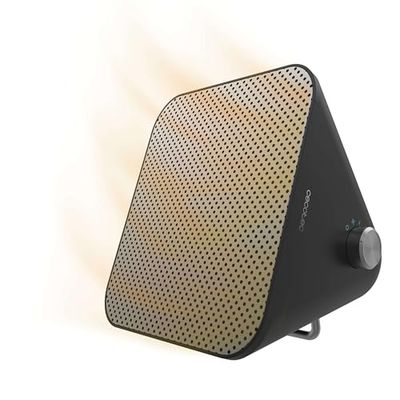 Cecotec Tafelmodel Keramische Kachel ReadyWarm 1500 Max Ceramic Design. 1500 W, Instelbare Thermostaat en 3 Bedrijfsmodi, Dekkinggebied van 15m2