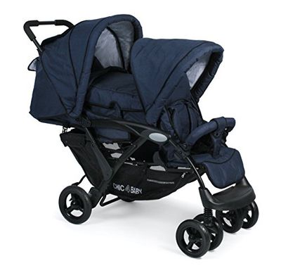 CHIC 4 Baby 274 52 Carrinho Duo, calças de ganga marinha, cor azul