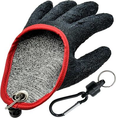 Handschoenen voor het vissen op carnivoren ANTI-CUT en MAGNETISCH ATTACHMENT SYSTEM [UNIVERSELE SIZE] Waterdichte vissershandschoenen om u te beschermen tegen beten en om in veiligheid snoek, meerval