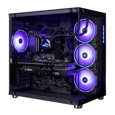 SharkGaming Leviathan Gaming PC, Svart, 19379 - Intel Core i7-12700KF, RTX 3070Ti, 32GB RAM, 1TB NVME