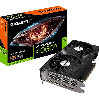 Gigabyte GeForce RTX 4060 Ti WINDFORCE OC NVIDIA 8 Go GDDR6