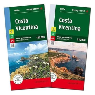 Costa Vicentina Hiking and Leisure Map 1:50,000
