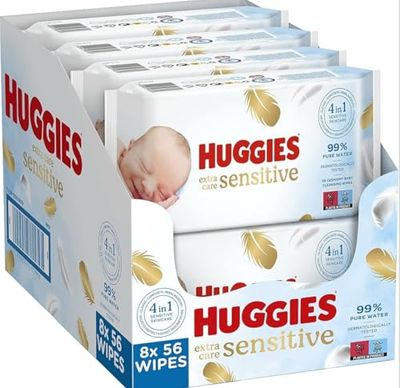 Huggies Pull Ups Explorers Count Up Disney Chusteczki Nawilżane, 8 x 56 sztuk