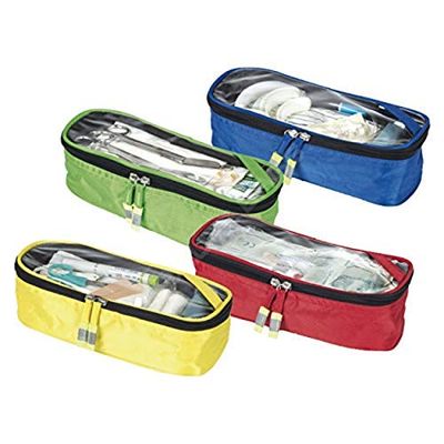 Elite Bags, Set of 4 Coloured Fans - Coloured Bags - Blue, Red, Green and Yellow