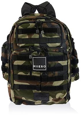 HIIERO Sac à Dos d'intervention Mixte, Camouflage, handlich
