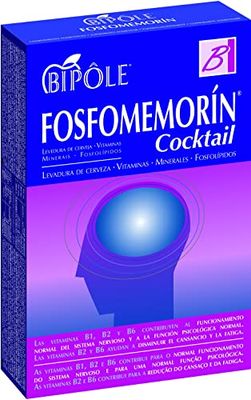 Bipole FOSFOMEMORIN levedura de cerveja, vitaminas, minerais e fosfolipídios - 20 Amp
