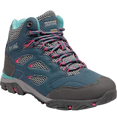 Regatta Chaussures Techniques Junior-Holcombe Iep, Hiking Boot Fille,Blue(Moroccan/Duchess)5 UK (38 EU) EU