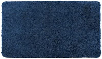 Wenko Belize 23084100 Badmat 55 x 65 x 3 cm Polyester Marineblauw