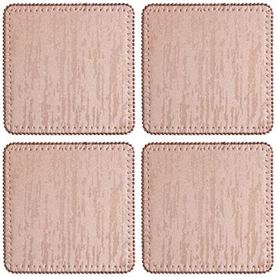Premier Housewares Homeitem, Cardboard, leather effect, Pink, One Size