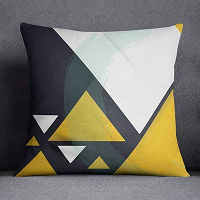 Questo Casa Dekorativt kuddöverdrag, dekorativt örngott, heminredning, för soffa, kafé, storlek: 45 x 45 cm – designad och tillverkad i Turkiye