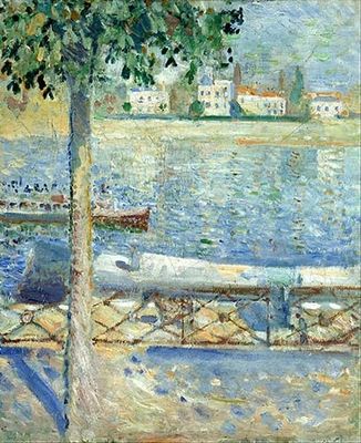Calamite miniature d'arte - Serie "Impressionisti" (La Senna a Saint-Cloud, Edvard Munch)