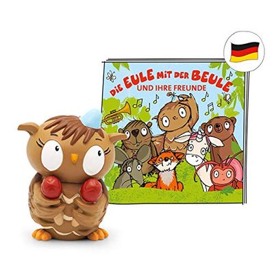 tonies Figurines auditives pour Toniebox, La Chouette avec la Bosse et Ses Amis – Album de chansons, chansons pour Enfants à partir de 3 Ans, Temps de Jeu : Environ 41 Minutes