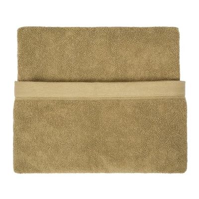 Drift Home Khaki Green Bath Towel - Soft & Absorbent 600GSM Premium - Sustainable Cotton (BCI) - Recycled Bottles - Bath Sheet/Gym/Guest Towel (90 x 150cm)