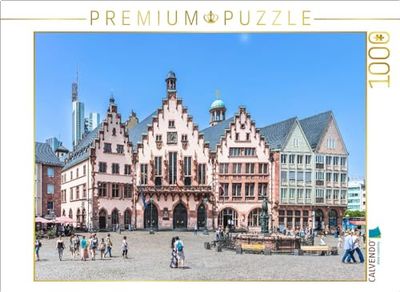 CALVENDO Puzzel EEN motief uit de kalender Frankfurt - wolkenkrabber en traditie | legformaat cm fotopuzzel voor gelukkige uren
