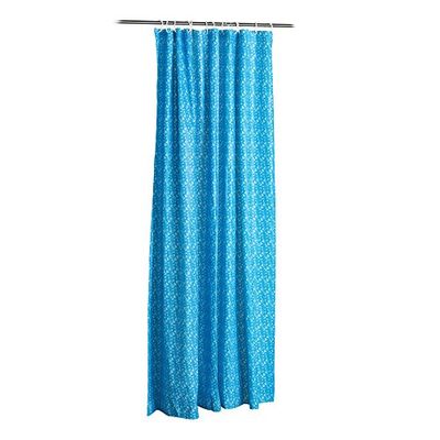 Premier Housewares Mozaïek douchegordijn, Vinyl - Blauw