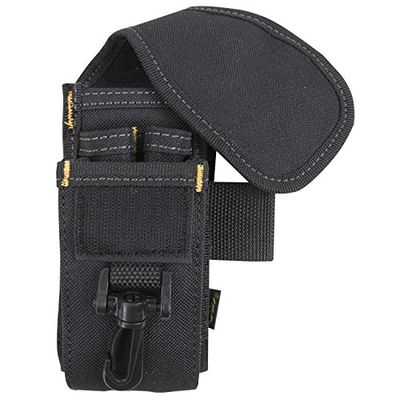CLC Custom Leathercraft 1105 - Soporte para teléfono Celular y Herramientas de 5 Bolsillos, Color Negro, pequeño