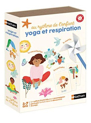Nathan Op het ritme van het kind yoga en ademhaling – een grote set met ontspanningsactiviteiten voor kinderen vanaf 3 jaar
