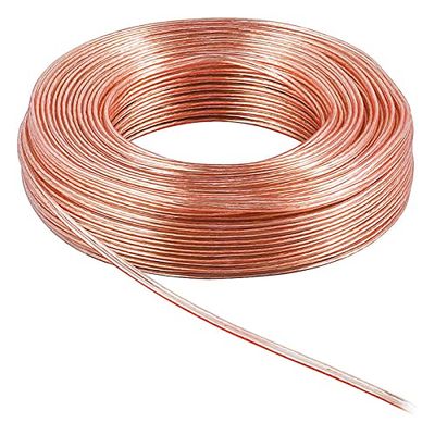cyclingcolors Câble électrique 2x 0,5mm² rouge blanc 20AWG cuivre longueur 2 mètres bande LED enceinte haut parleur