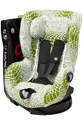 Meyco Funda para asiento de coche – Funda protectora para bebé grupo 1 – con reposacabezas – Snake – Aguacate