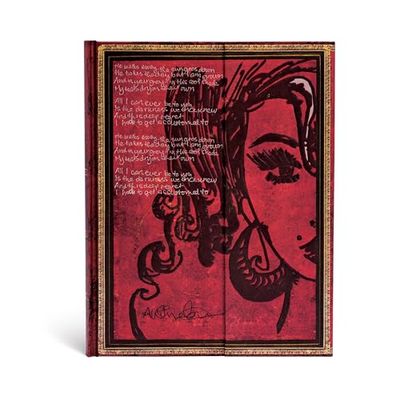 Paperblanks | Hardcover Journal | Amy Winehouse, Tears Dry | Unlined | Ultra (180 × 230 mm)