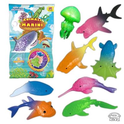 D-KIDZ - Crazy Nature Animaux Marins 3, Multicolore, DIM02353P