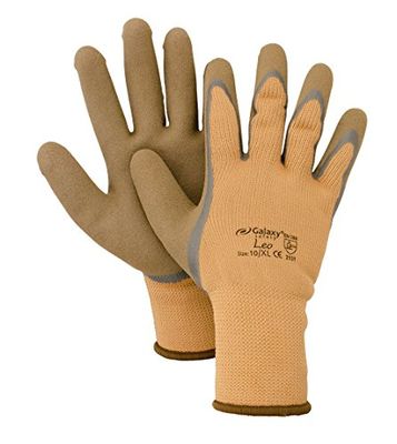 Galaxy Safety 20609 Guanti da lavoro marrone, 9/Large, marrone, 1