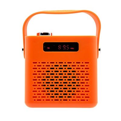 Tellur TLL161021 Bluetooth luidspreker, radio, USB en microSD-aansluiting oranje