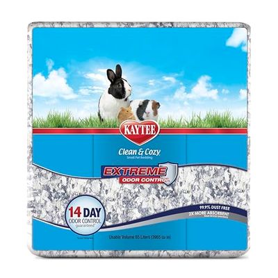 Kaytee Clean & Cozy Litières pour Petit Animal 99,9% sans Poussière 65 L 1 Unité