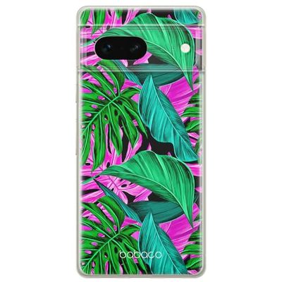 ERT GROUP mobiel telefoonhoesje voor Google PIXEL 7 origineel en officieel erkend Babaco patroon Plants 004 optimaal aangepast aan de vorm van de mobiele telefoon, hoesje is gemaakt van TPU