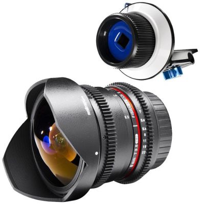 Walimex Pro VDSLR Set Fish-Eye II (8 mm) för Sony E-Mount