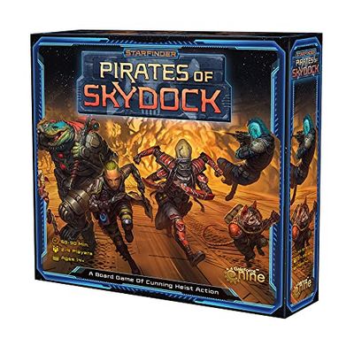 Gale Force Nine- Pirate Characters in The Starfinder Roleplaying Game Universe Pathfinder: Pirates of Skydock, Colore Blu, GF9PFSF2