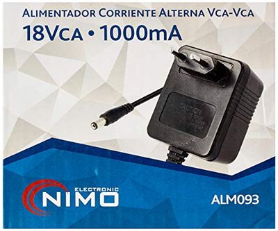 Voeding 220 Vca - 18 VAC/1000 mA