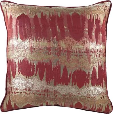 Evans Lichfield Inca Jacquard metallisk fjäder rik fylld kudde