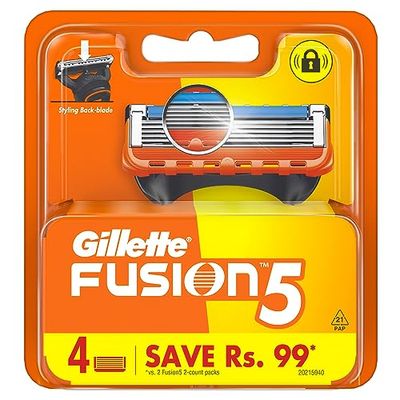 Gillette Fusion Recambio Pack 4U.