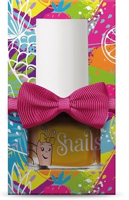 Snails 511741 Mini Magic Fruit Punch, smalto per bambini, in confezione regalo, a base d'acqua, lavabile, innocuo, vegano