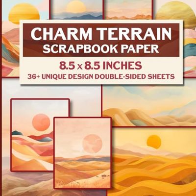 Charm Terrain Scrapbook Paper: Explore Endless Possibilities With Double-Sided Decorative Craft Paper For Various DIY Projects