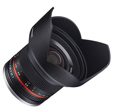 Samyang SY12M-FX-SIL Lente grande angular para câmaras Fujifilm X-Mount (12 mm, F2.0)