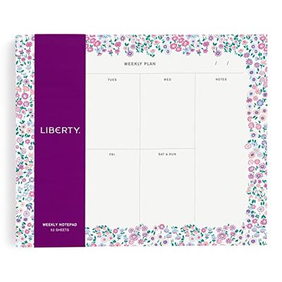 Galison Liberty Cooper Dance Weekly Notepad