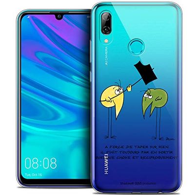 Caseink fodral för Huawei P Smart 2019 (6.21) fodral [officiell samlarlicens The Shadoks® Design A Force - mjuk - ultratunn - tryckt i Frankrike]