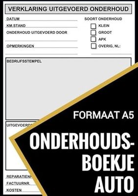 Onderhoudsboekje Auto - Universeel Reparatie Boek