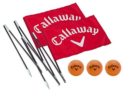 Callaway Back Yard Driving Range Golf Vlag Polen - Rood