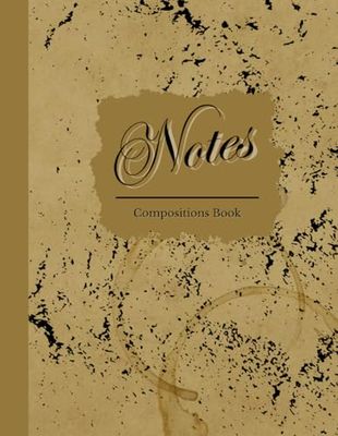 Retro Vintage Compositions Notes Mocha Mousse Beige Mindfulness Quad Ruled: Office School Journal Book Notebook