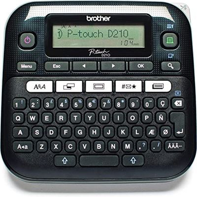 BROTHER PTD210Vpur1 Pt-D210Vp Label Printer For Small Offices And Home Offices