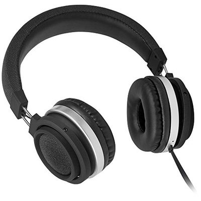 XX.Y Funky M2 - Auriculares con Cable Desmontable, Color Negro