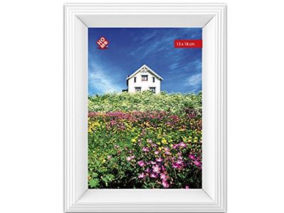 Home 9288318 Set of 6 Vertical Plastic Photo Frames 13 x 18 cm Home Decoration